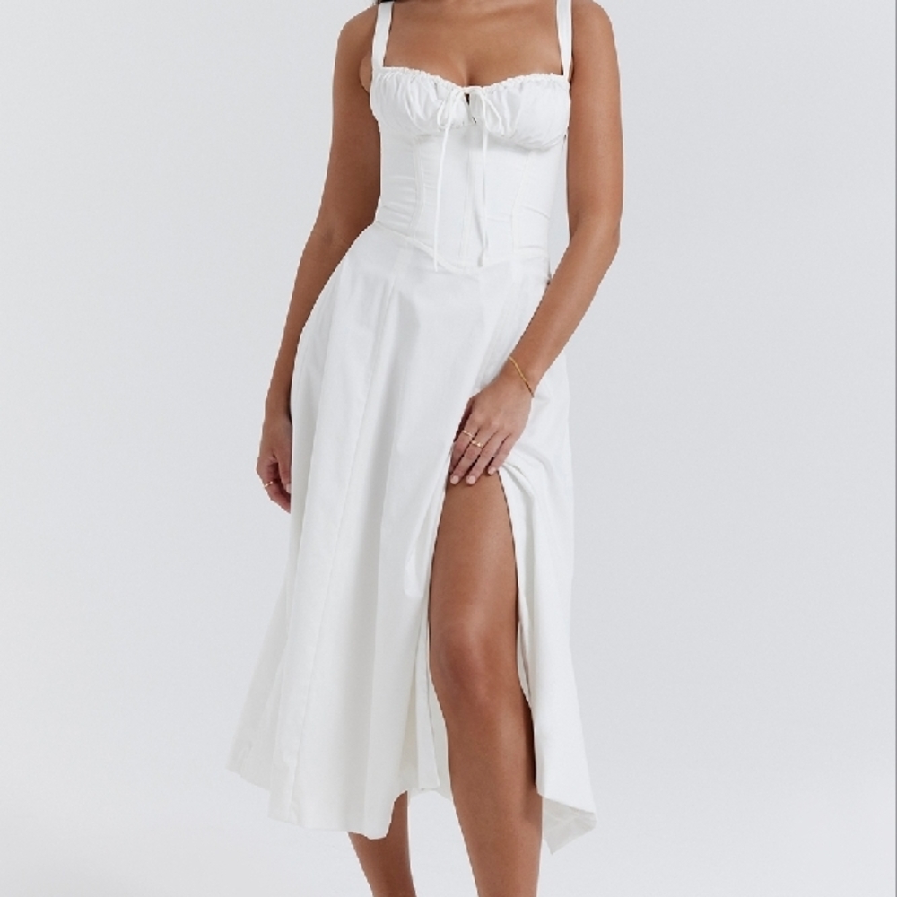House Of CB Carmen Bustier Sundress